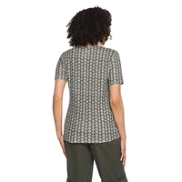 Haut en tricot interlock Iyla pour femmes Tailles P-TTG