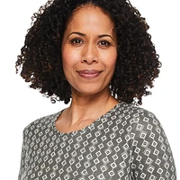 Haut en tricot interlock Iyla pour femmes Tailles P-TTG