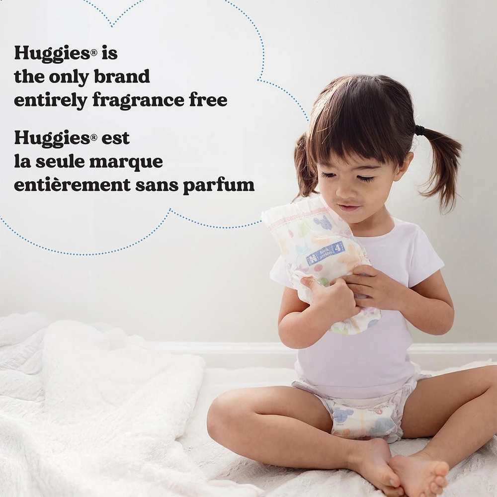 Couches Huggies Snug & Dry Baby, ECONO Size 1-8 (8-35+lbs), 256-96 Ct