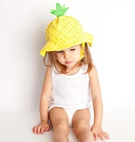 ZOOCCHINI - Baby, Toddler UPF50+ Sun Hat - Swim Hat - Pineapple