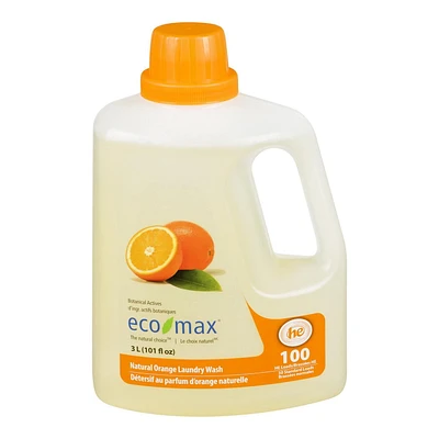 Détergent à lessive parfum orange Eco-Max