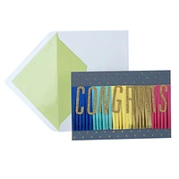 Hallmark Signature Graduation Greeting Card (Big Congratulations)