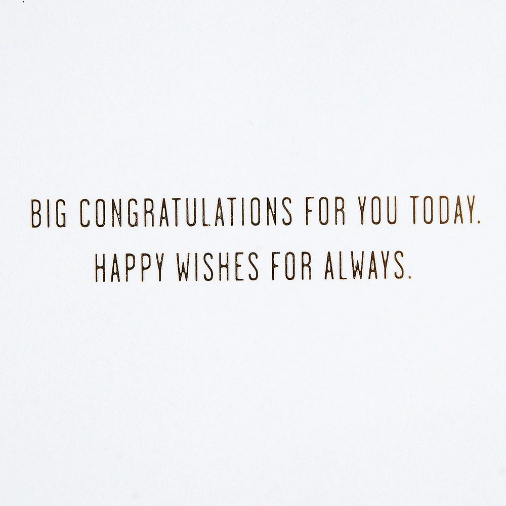 Hallmark Signature Graduation Greeting Card (Big Congratulations)