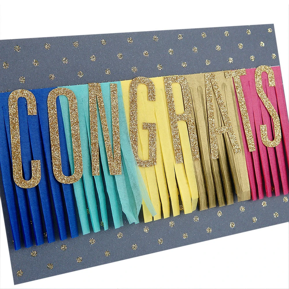 Hallmark Signature Graduation Greeting Card (Big Congratulations)