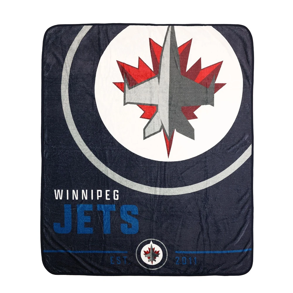 NHL Winnipeg Jets Plush Throw Blanket, 50" x 60"