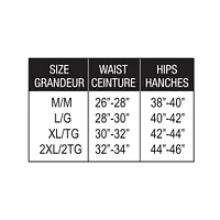 Culotte amincissante pour le ventre & les hanches Shapers de Secret® 2pk