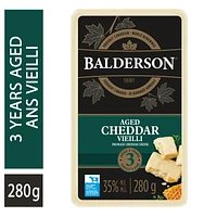 Balderson 3 Year Aged Cheddar Cheese, 280 g