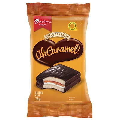 Vachon® Ah Caramel® Super Sandwich Snack Cake, Pack of 1