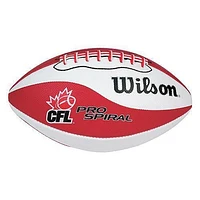 Wilson CFL Pro Spiral Mini-Red/White, Football