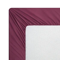 Marina Decoration Ultra Soft Silky Deep Pocket Solid Rayon from Bamboo Bedding All Season Sheet Set with Pillowcases