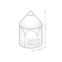 Sitting Point Dotcom Pencil Bean Bag Ottoman