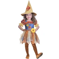 TODDLERS GIRL HALLOWEEN SCARECROW CUTIE COSTUME