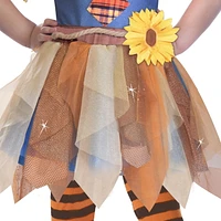 TODDLERS GIRL HALLOWEEN SCARECROW CUTIE COSTUME