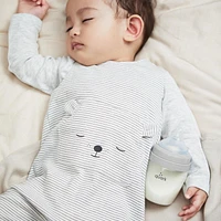 Quark - BuubiBottle Baby Bottles, Nipples and Sippy Straw Cup Bundle - Grey