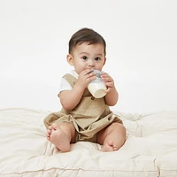 Quark - BuubiBottle Baby Bottles, Nipples and Sippy Straw Cup Bundle - Grey