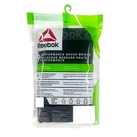 Reebok 3 Performance Boxer Briefs, Size S-XL