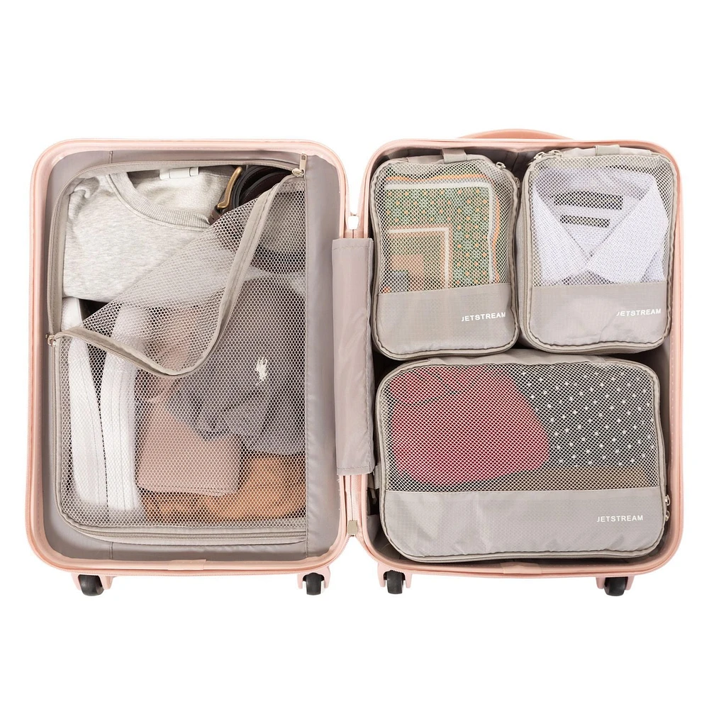 JetStream® Hardside Luggage and Packing Cubes Set, 5 Pieces Hardside set