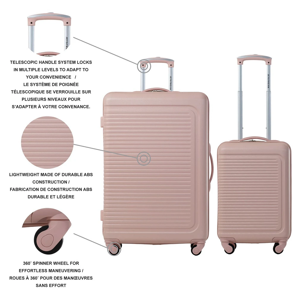 JetStream® Hardside Luggage and Packing Cubes Set, 5 Pieces Hardside set