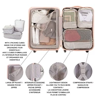 JetStream® Hardside Luggage and Packing Cubes Set, 5 Pieces Hardside set