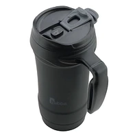 bubba Hero Dual-Wall Vacuum-Insulated Stainless Steel Travel Mug, Licorice