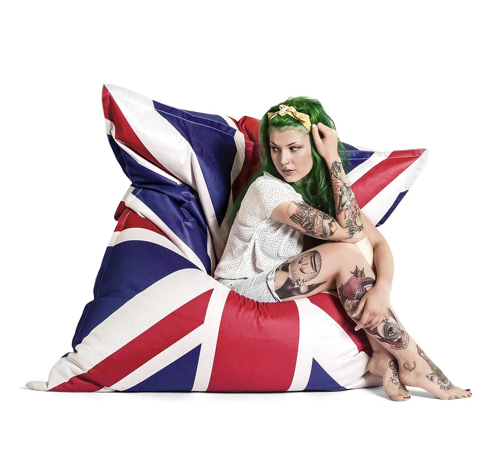 Sitting Point Union Jack XL Bean Bag