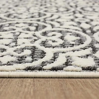 hometrends Charity Polyester Area Rug, 2x3 Area Rug