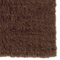 New Flokati 1400gr 5' x 8' Area Rug, Cocoa