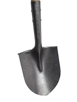 Farm Tuff 9" wide round point shovels, set of two - 33 in & 48" handles