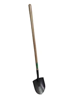 Farm Tuff 9" wide round point shovels, set of two - 33 in & 48" handles