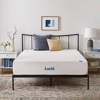 Lucid Bliss 8” Gel Memory Foam Mattress, Plush Feel