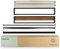 Zinus Suzanne 14 Inch Bamboo and Metal Platform Bed Frame