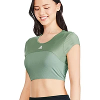 Rashguard À Manches Courtes Reebok Pour Femmes Maillots De Bain