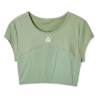 Rashguard À Manches Courtes Reebok Pour Femmes Maillots De Bain