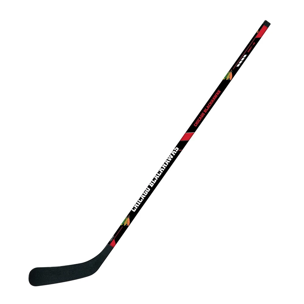 Franklin Sports NHL Blackhawks Street Hockey Stick - 48" Jr Left Handed 