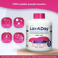 Lax-A-Day® Laxative Powder, 1020g - 60 Doses