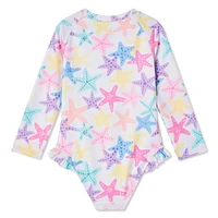 George Toddler Girls' Rash Guard 1-Piece