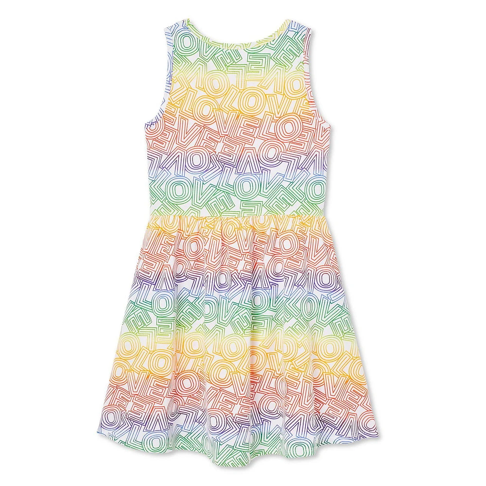 Robe avec imprimé George pour filles Tailles TP–TG