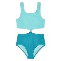 George Girls' Knot 1-Piece Swimsuit