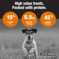 PureSnacks Duck Jerky Dog Treats, 681g