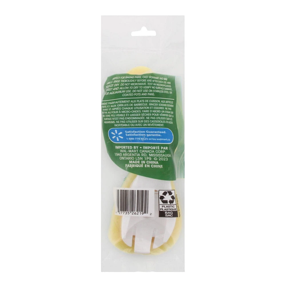 Recharges de brosse à vaisselle Gros travaux Great Value Paquet de 2