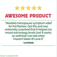 Estroven® Maximum Strength+Energy|Menopause Symptom Relief|Helps Reduce Hot Flashes & Night Sweats|Helps Reduce Irritability & Temporarily Relieve Fatigue|#1 Pharmacist Recommended†
