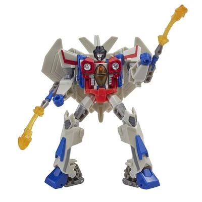 Transformers Bumblebee Cyberverse Adventures Toys Deluxe Class Starscream Action Figure, Seeker Strike Action Attack, 5-inch