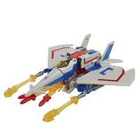 Transformers Bumblebee Cyberverse Adventures Toys Deluxe Class Starscream Action Figure, Seeker Strike Action Attack, 5-inch