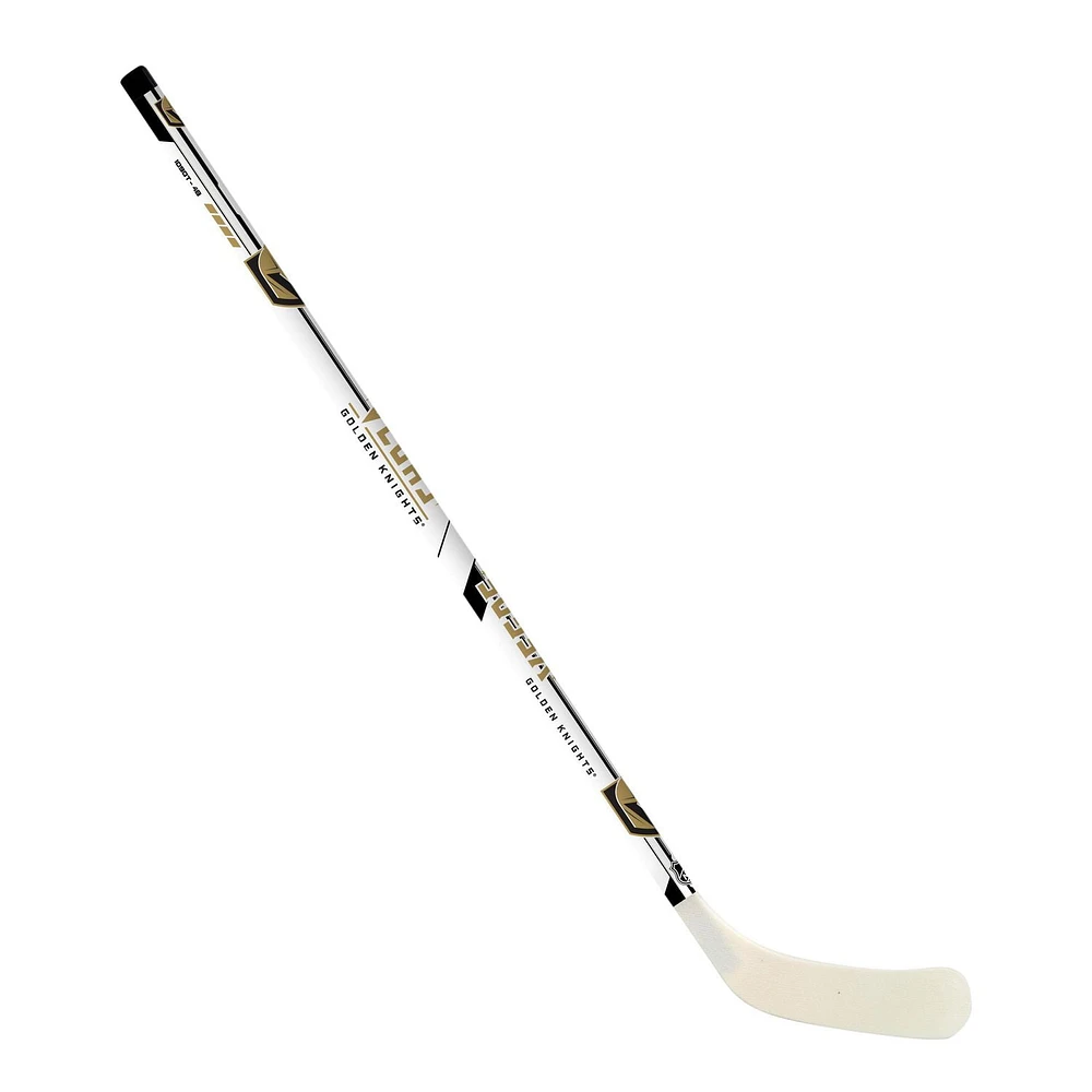 Franklin Sports NHL Golden Knight Street Hockey Stick - 48" Jr Left Handed 