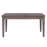 CorLiving New York Washed Grey Classic Dining Table