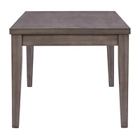 CorLiving New York Washed Grey Classic Dining Table