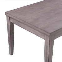 CorLiving New York Washed Grey Classic Dining Table