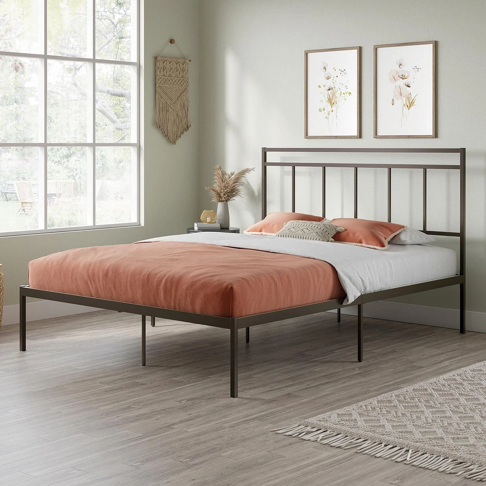 Sauder Cannery Bridge Queen Platform Bed