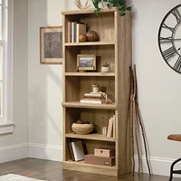 Sauder Aspen Post 5-Shelf Bookcase, Prime Oak, 433963