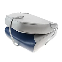 Blue Dog Marine Highback Seat - Gray/Navy